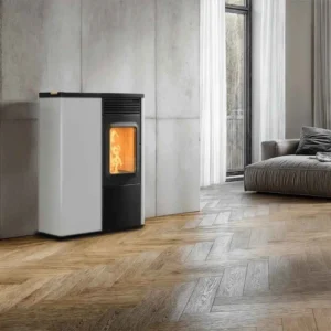 Суха пелетна камина Nobis Fire N70 Slim