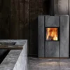 Комбинирана камина на дърва и пелети UNICA 10 V/C