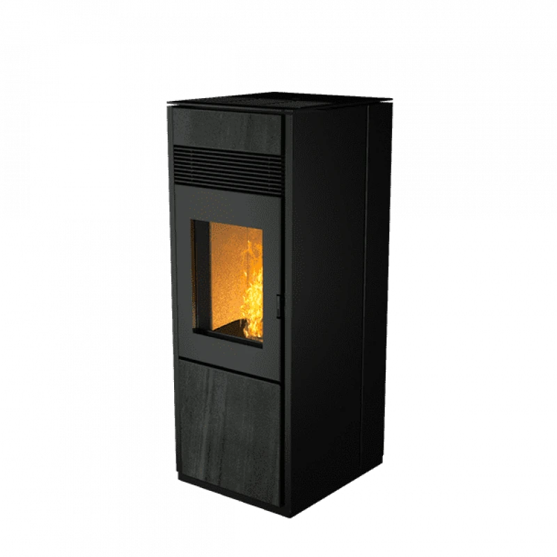 Суха пелетна камина Nobis Fire A10 PLUS QUADRA - 10kW - Image 4