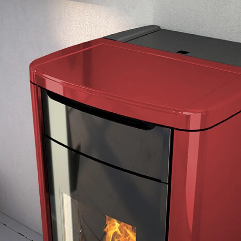 Камина на пелети с водна риза Nobis Fire H14 Shape - 18kW - Image 3