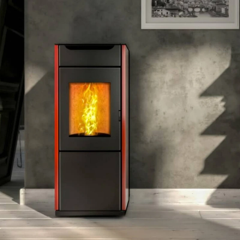 Суха пелетна камина Nobis Fire A8 QUADRA - 8/10kW - Image 4