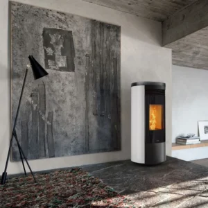 Камина на пелети с водна риза Nobis Fire H14 Shape Round - 18kW