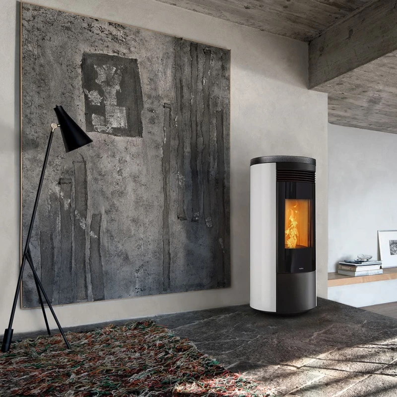 Камина на пелети с водна риза Nobis Fire H14 Shape Round - 18kW