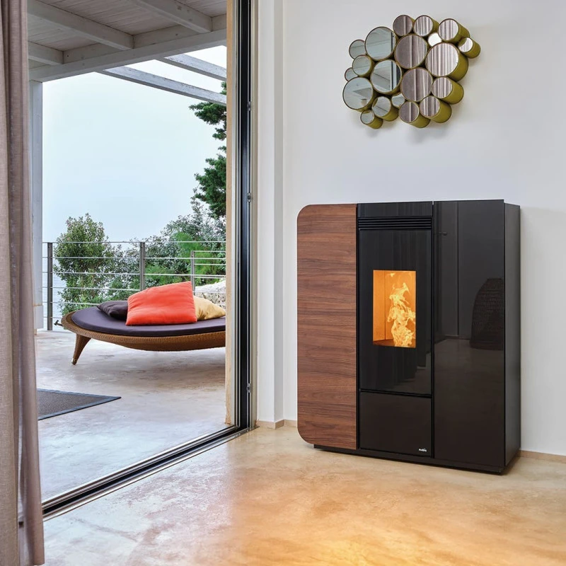 Камина на пелети с водна риза Nobis Fire H17 V LIGHT 20kW