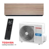 Инверторен климатик Toshiba Super Daiseikai 10 WOOD RAS-B10S4KVDG-E / RAS-10S4AVPG-E