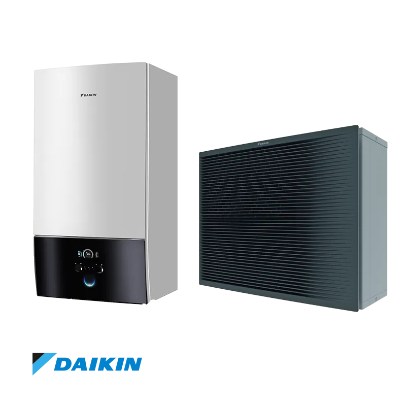 Високотемпературна термопомпа Daikin Altherma ETBX16E9W + EPRA16DW1 - трифазен