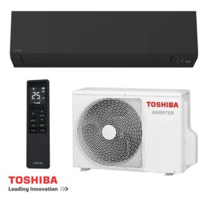 Инверторен климатик Toshiba Shorai Edge RAS-B22G3KVSGB-E + RAS-22J2AVSG-E1 - черен