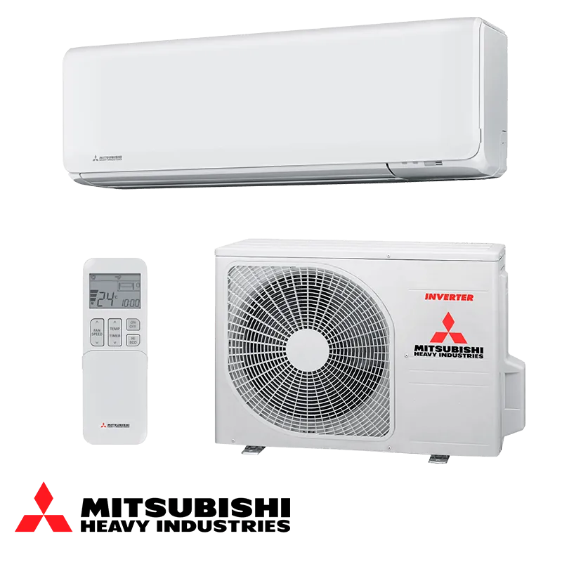 Инверторен климатик Mitsubishi Heavy Industries SRK 20 ZT-WF + SRC 20 ZT-W - бял
