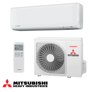 Инверторен климатик Mitsubishi Heavy Industries SRK 35 ZT-WF + SRC 35 ZT-W - бял