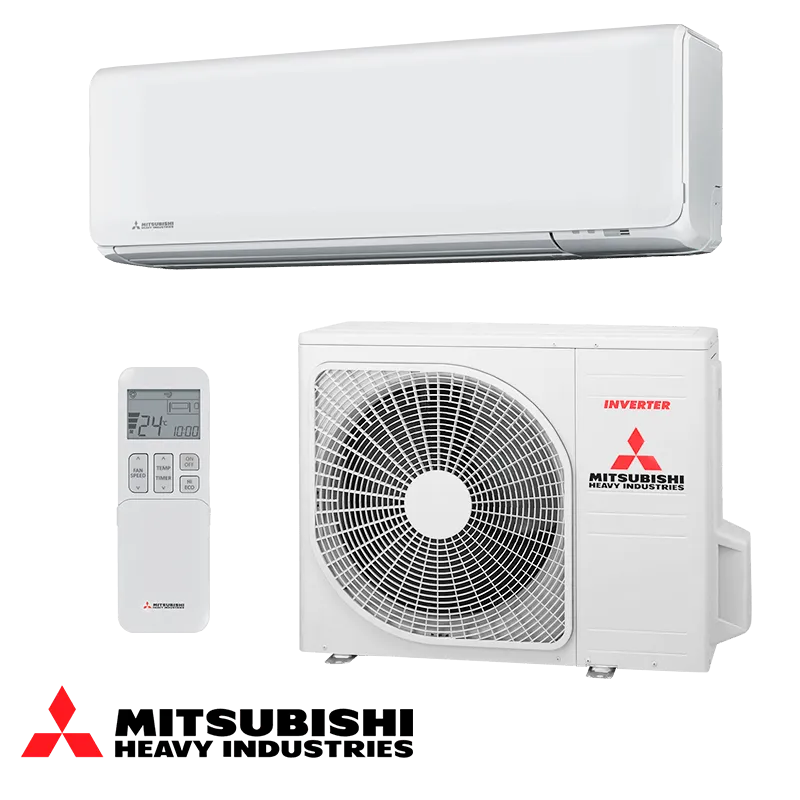 Инверторен климатик Mitsubishi Heavy Industries SRK 35 ZT-WF + SRC 35 ZT-W - бял